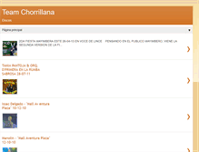 Tablet Screenshot of lateamchorrillana.blogspot.com