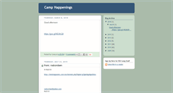 Desktop Screenshot of highlandlakescamp.blogspot.com