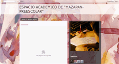 Desktop Screenshot of mazapan-preescolar.blogspot.com