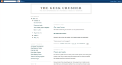 Desktop Screenshot of geekcrushers.blogspot.com