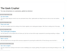 Tablet Screenshot of geekcrushers.blogspot.com