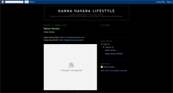 Desktop Screenshot of hanna-havana.blogspot.com