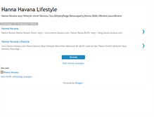 Tablet Screenshot of hanna-havana.blogspot.com