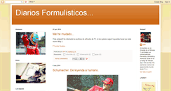 Desktop Screenshot of diariosformulisticosymas.blogspot.com