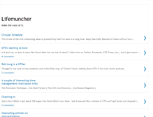 Tablet Screenshot of lifemuncher.blogspot.com