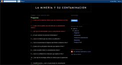 Desktop Screenshot of mineriaycontaminacion304a.blogspot.com