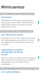 Mobile Screenshot of mimicuentos.blogspot.com