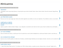Tablet Screenshot of mimicuentos.blogspot.com