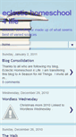 Mobile Screenshot of eclectichomeschool4life.blogspot.com