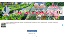 Tablet Screenshot of idesiayacucho.blogspot.com