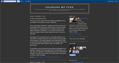 Desktop Screenshot of changingmytune.blogspot.com