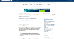 Desktop Screenshot of contenderseven.blogspot.com