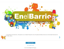 Tablet Screenshot of extensionfbaenelbarrio.blogspot.com