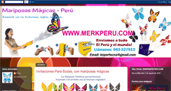 Desktop Screenshot of mariposamagica-peru.blogspot.com