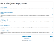 Tablet Screenshot of materi-pelajaran.blogspot.com