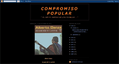 Desktop Screenshot of compromisopopular.blogspot.com