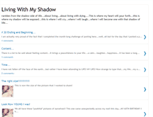 Tablet Screenshot of livingwithmyshadow.blogspot.com