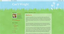 Desktop Screenshot of cantweight.blogspot.com
