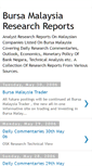 Mobile Screenshot of bursaresearchreports.blogspot.com