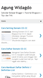 Mobile Screenshot of agungpatiwidagdo.blogspot.com