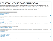 Tablet Screenshot of edutecnologiaurbe.blogspot.com