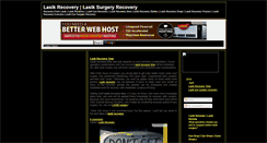 Desktop Screenshot of lasik-recovery.blogspot.com