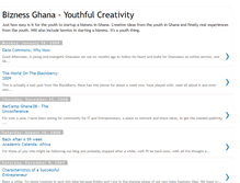 Tablet Screenshot of geniusghana.blogspot.com