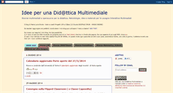 Desktop Screenshot of didatticammultimediale.blogspot.com