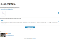 Tablet Screenshot of monikmontoya-monica.blogspot.com