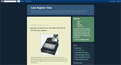 Desktop Screenshot of cashregisterhelp.blogspot.com