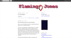 Desktop Screenshot of flamingojones.blogspot.com