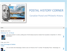 Tablet Screenshot of postalhistorycorner.blogspot.com