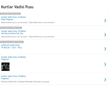 Tablet Screenshot of kurtlar-vadisipusu-izle.blogspot.com
