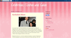 Desktop Screenshot of celebritiesclothescakes.blogspot.com