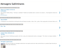 Tablet Screenshot of br-mensagens-subliminares.blogspot.com
