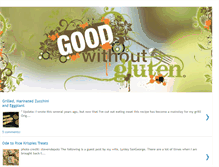 Tablet Screenshot of goodwithoutgluten.blogspot.com