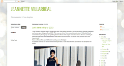 Desktop Screenshot of jeannettevillarreal.blogspot.com