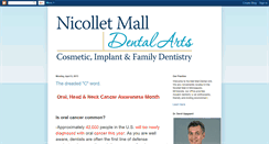 Desktop Screenshot of nicolletmalldentalarts.blogspot.com