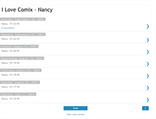 Tablet Screenshot of ilovecomixnancy.blogspot.com