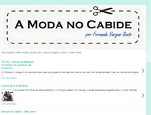 Tablet Screenshot of amodanocabide.blogspot.com
