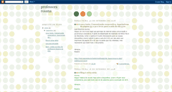 Desktop Screenshot of professorarosana12.blogspot.com
