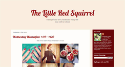 Desktop Screenshot of misskatie-littleredsquirrel.blogspot.com