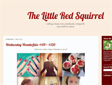 Tablet Screenshot of misskatie-littleredsquirrel.blogspot.com