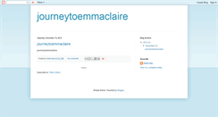 Desktop Screenshot of journeytoemmaclaire.blogspot.com