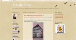 Desktop Screenshot of misdedalitos.blogspot.com