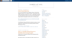 Desktop Screenshot of jamesatoil.blogspot.com