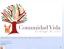 Tablet Screenshot of imlcomunidadvida.blogspot.com