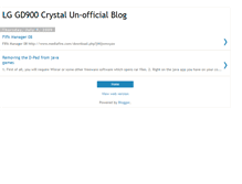 Tablet Screenshot of lggd900crystal.blogspot.com