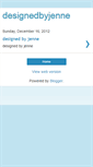 Mobile Screenshot of designedbyjenne.blogspot.com
