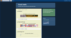 Desktop Screenshot of first-5-blog.blogspot.com